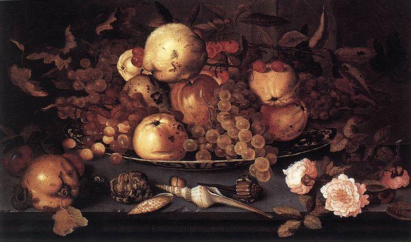 Balthasar van der Ast Still life with Dish of Fruit